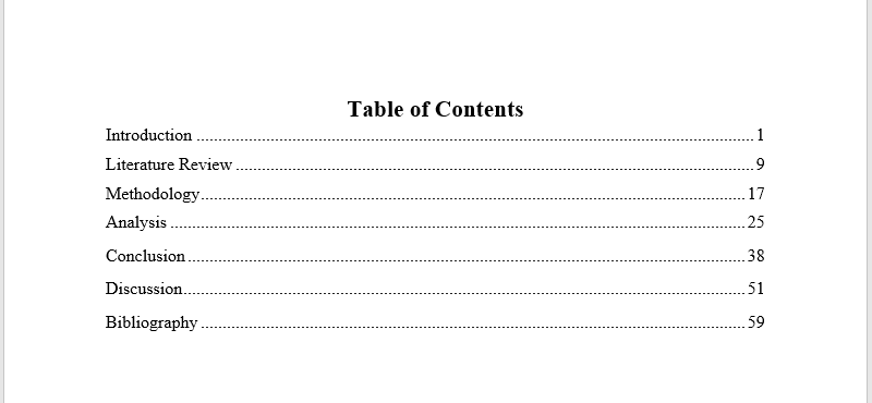 Table-of-contents-example-bachelor's-thesis