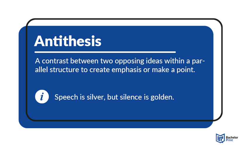 Antithesis-definition-example