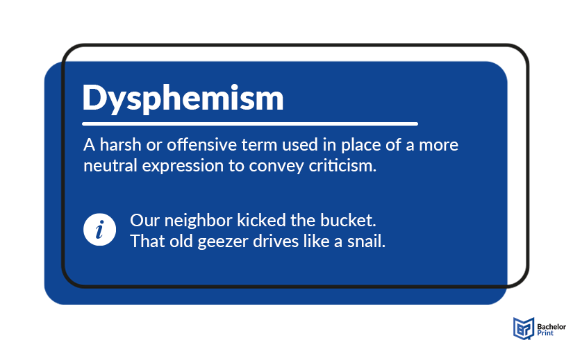 Dysphemism-definition-example