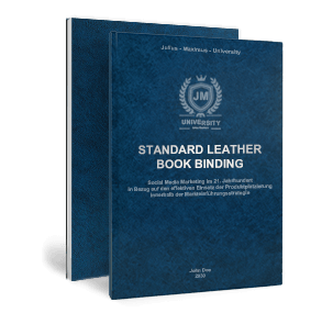 Types-of-binding-standard-leather-book-binding-blue