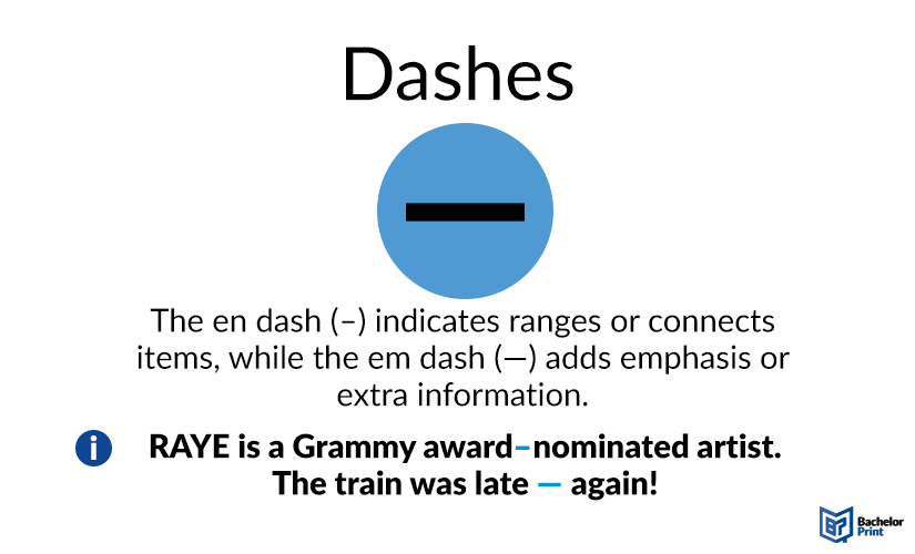 Dashes-definition-example